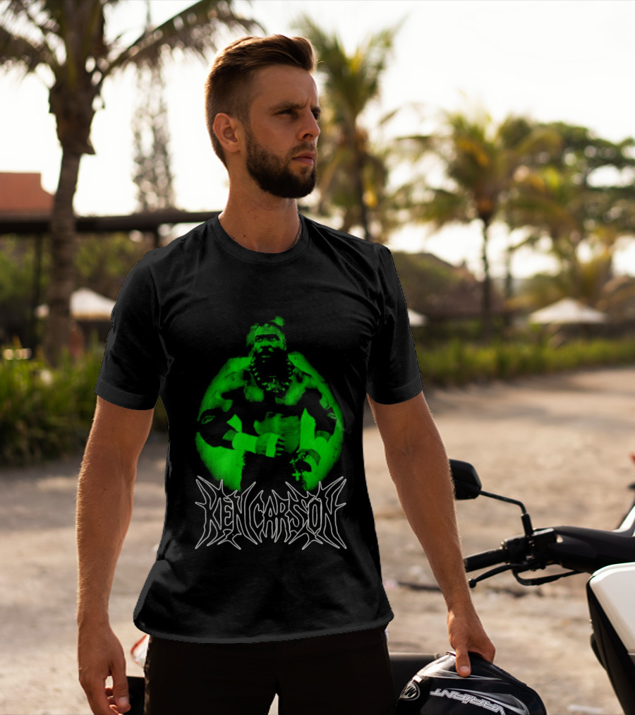 Ken Carson Bootleg Opium Green Aesthetic Rapper Hip Hop T-Shirt