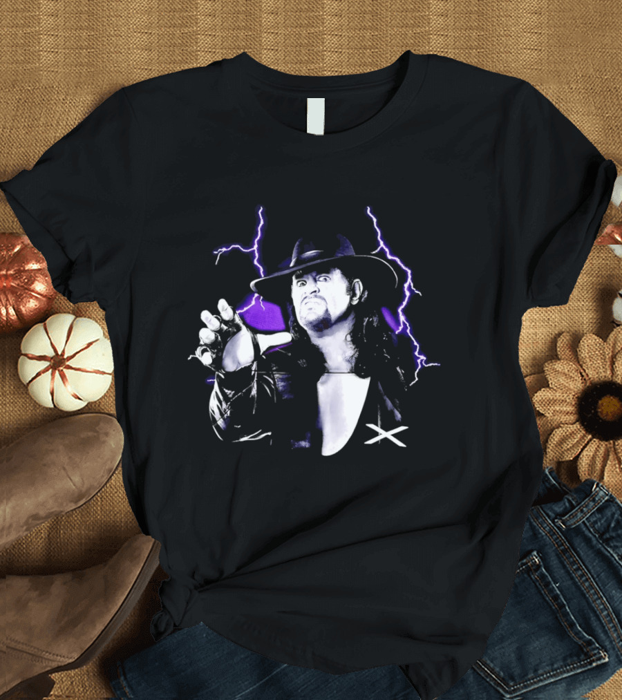Ken Carson Meets WWE Superstar The Undertaker Lightning T-Shirt