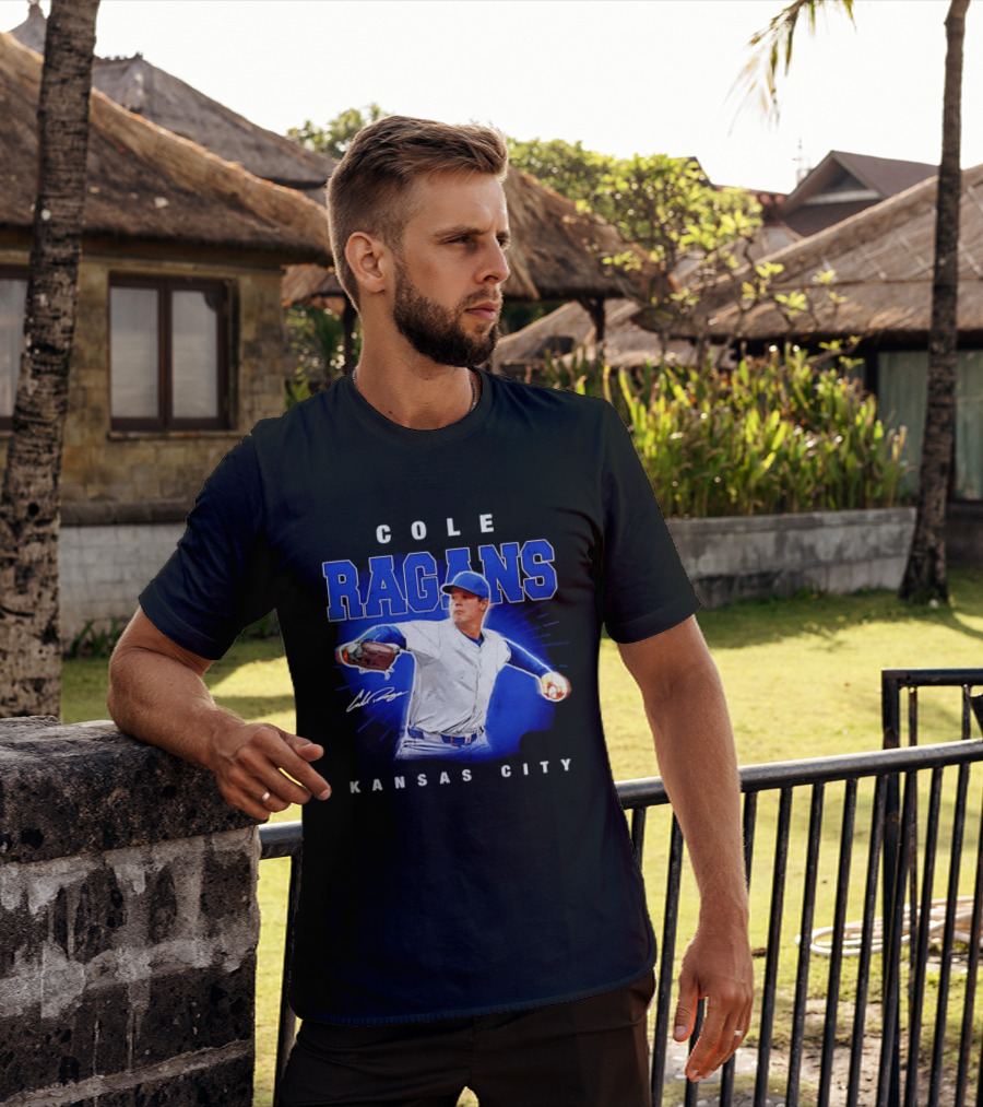Cole Ragans Iconic Kansas City Pitcher Baseball Performance T-Shirt