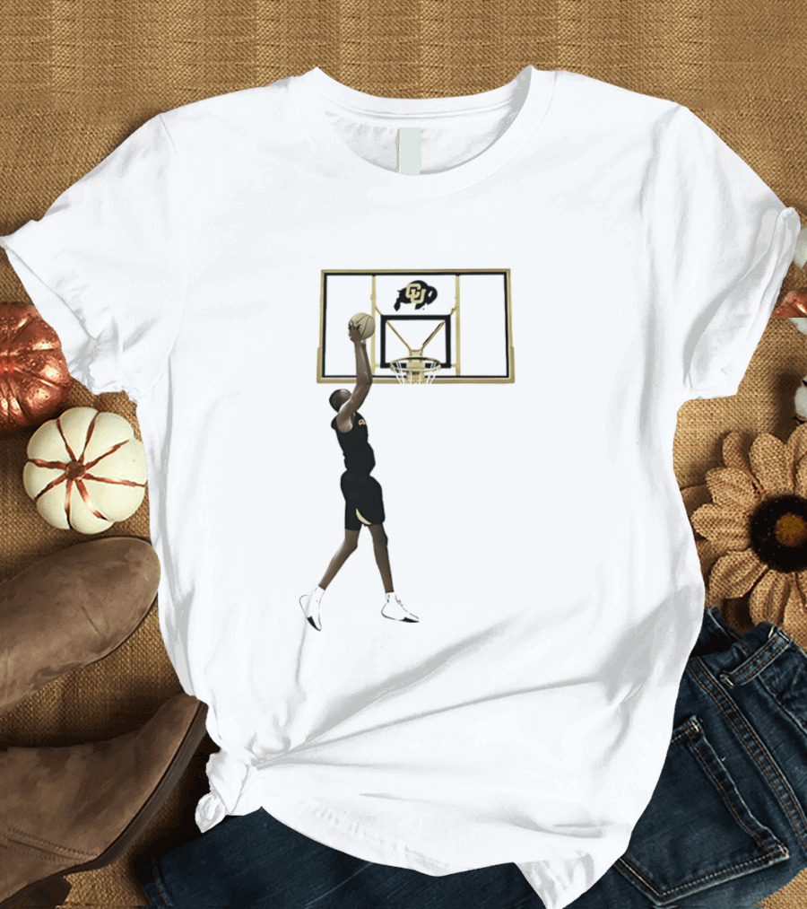 Colorado Buffaloes Bangot Dak Dunk Basketball Team T-Shirt