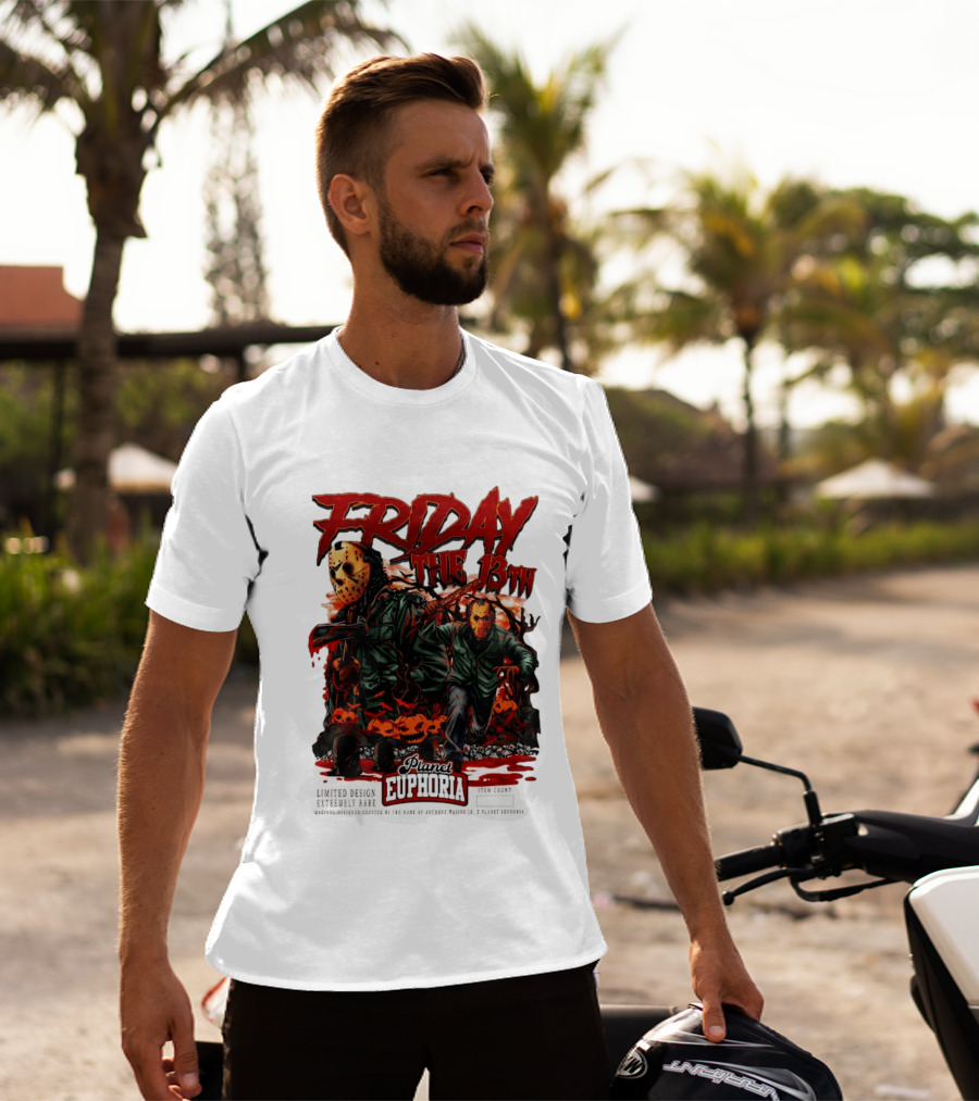 Friday The 13th Jason Voorhees Planet Euphoria Limited Edition T-Shirt