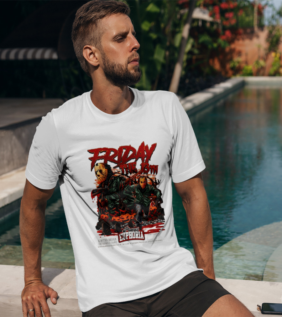Friday The 13th Jason Voorhees Planet Euphoria Limited Edition T-Shirt
