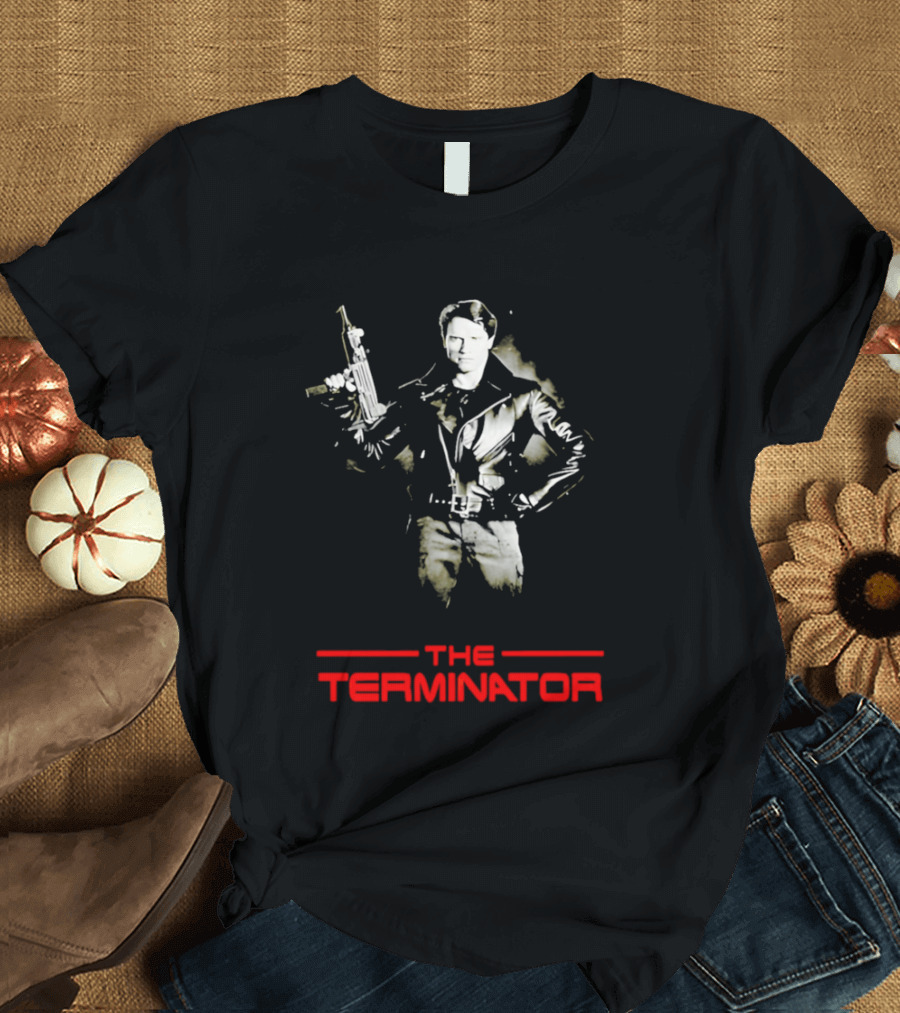 The Terminator Arnold Schwarzenegger Iconic Movie T-Shirt
