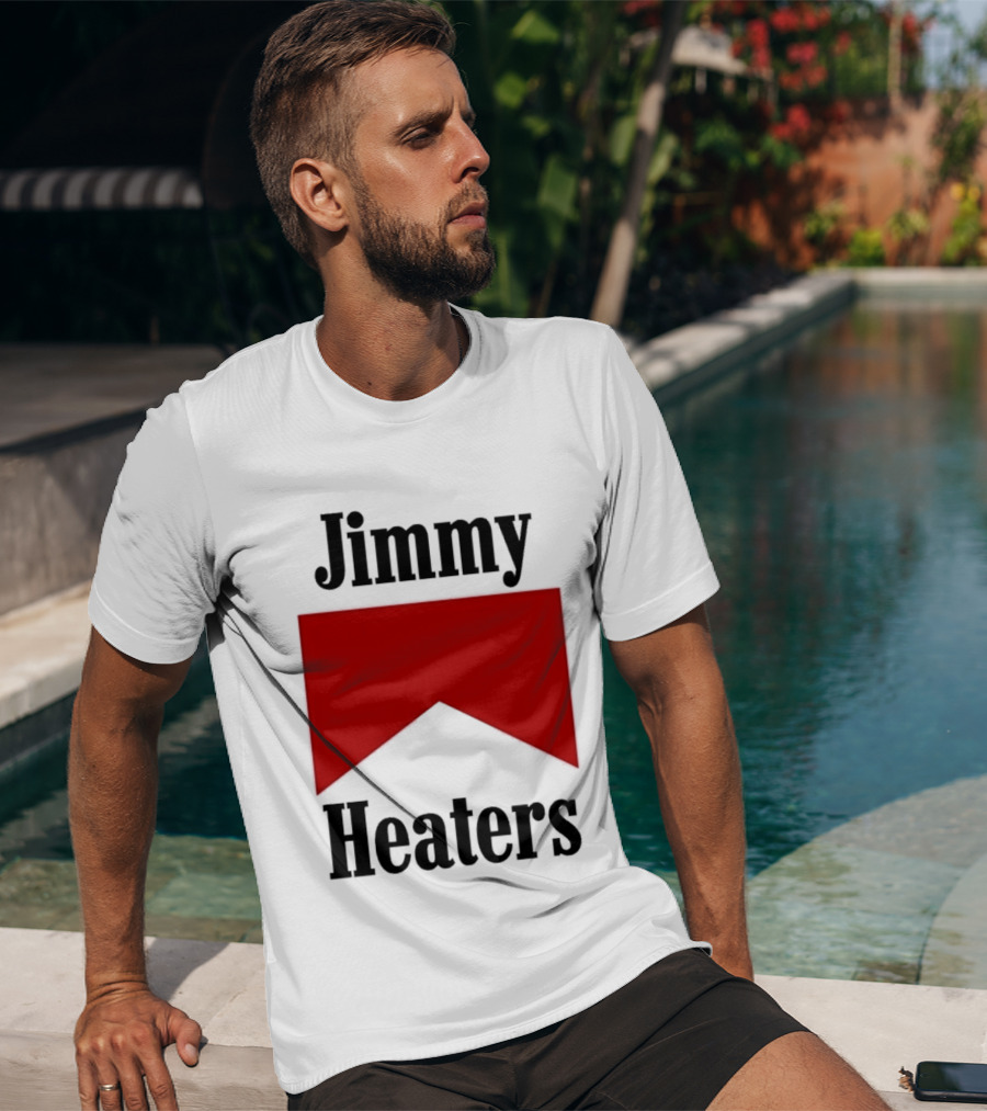 Jimmy Heaters Marlboro Cigarettes Red Banner T-Shirt