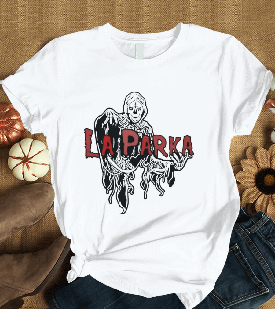 La Parka Grim Reaper Lucha Libre Luchador T-Shirt