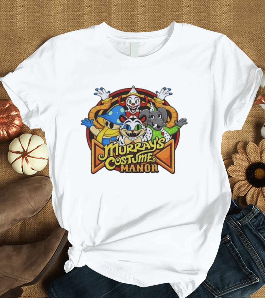 Fight Night At Murray's Costume Manor Freddy Characters T-Shirt