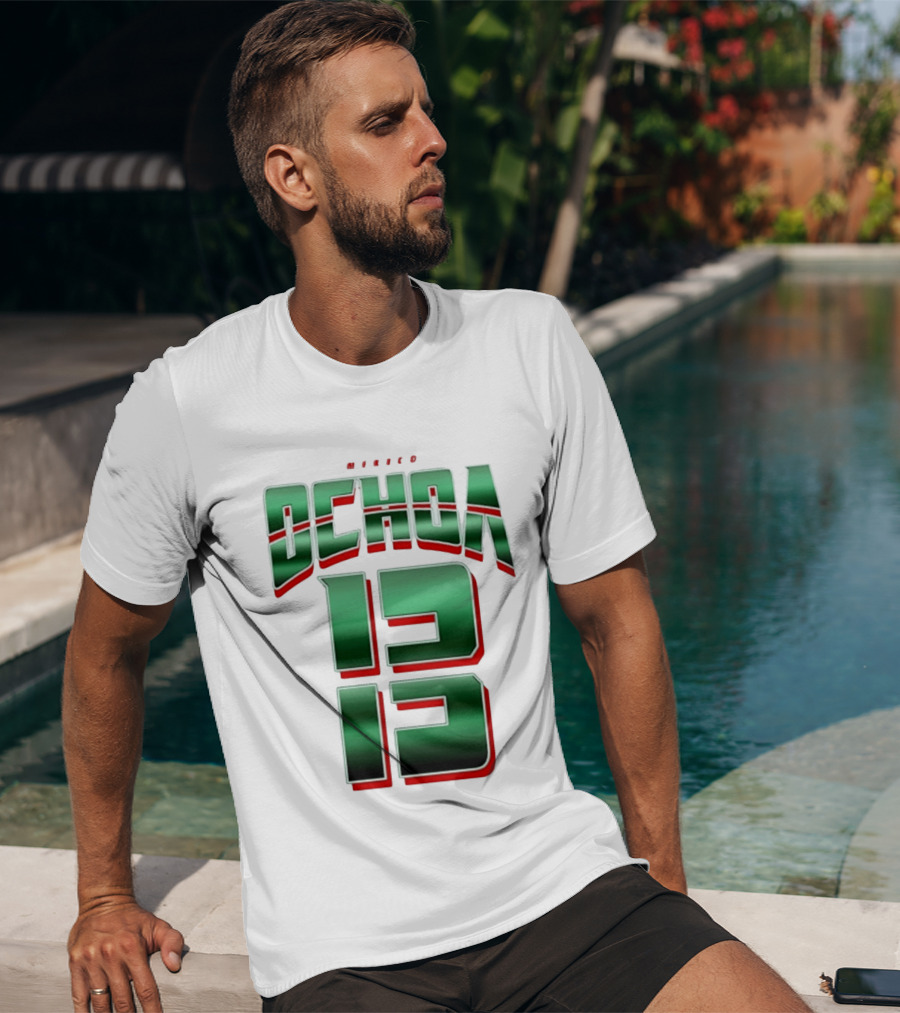 Guillermo Ochoa Mexico Jersey Ochoa 13 El Tri Number T-Shirt