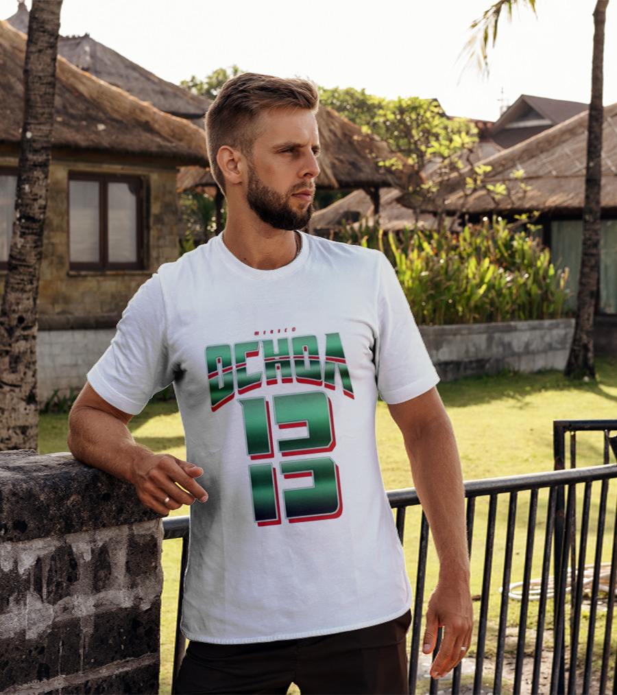 Guillermo Ochoa Mexico Jersey Ochoa 13 El Tri Number T-Shirt