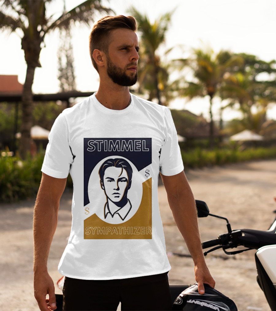 Stimmel Sympathizer Face Art With Dollar T-Shirt