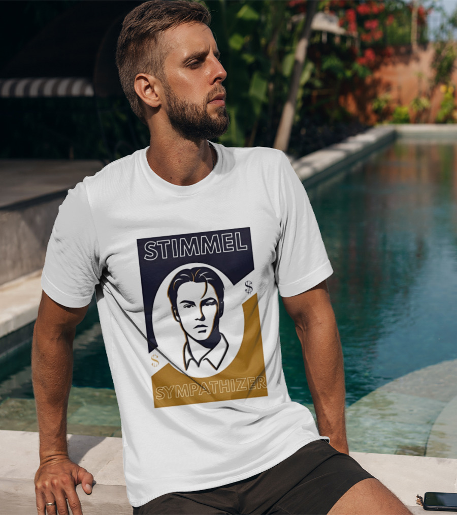 Stimmel Sympathizer Face Art With Dollar T-Shirt