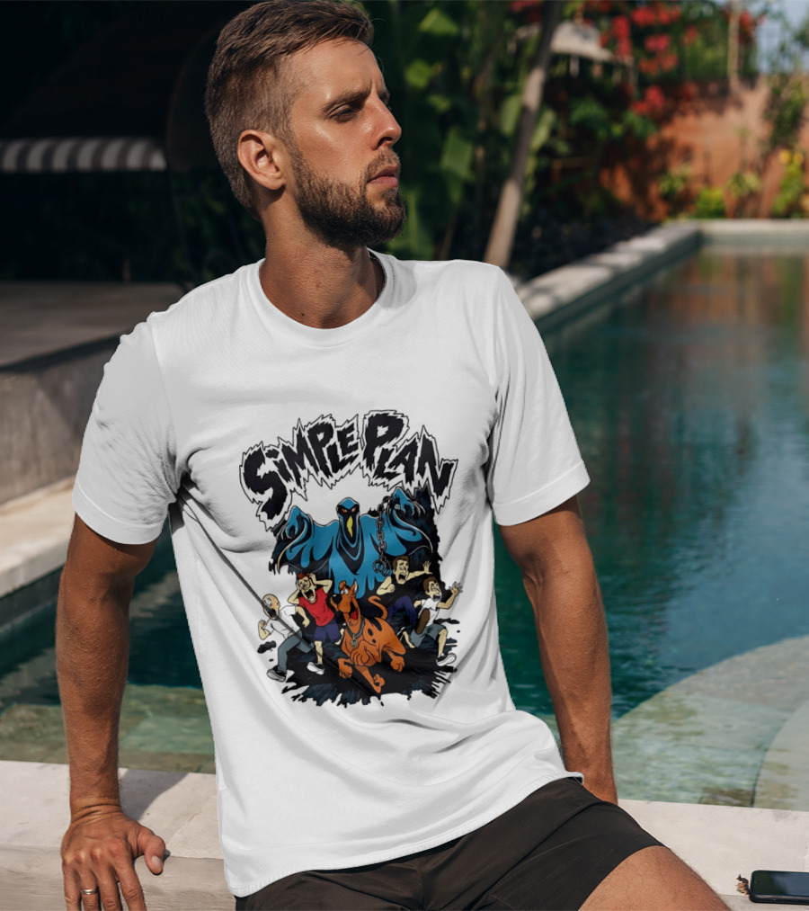Simple Plan Scooby Doo The Bigger Than You Think Tour 2026 T-Shirt