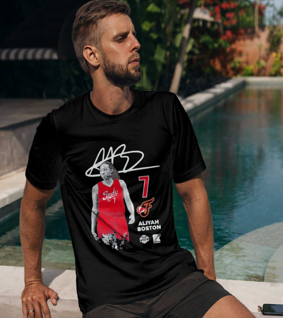 Aliyah Boston Indy 7 Indiana Fever WNBPA T-Shirt