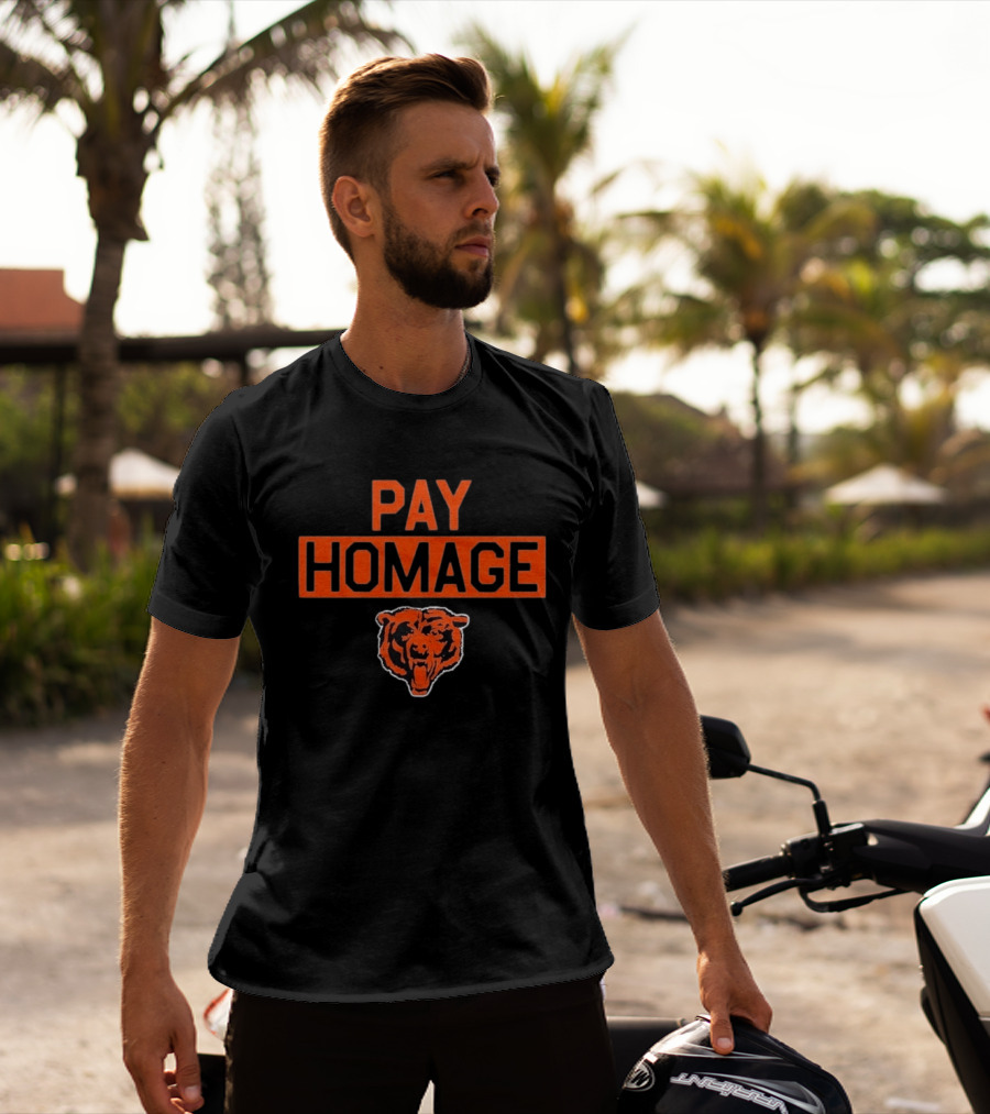 Chicago Bears Pay Homage Bear T-Shirt