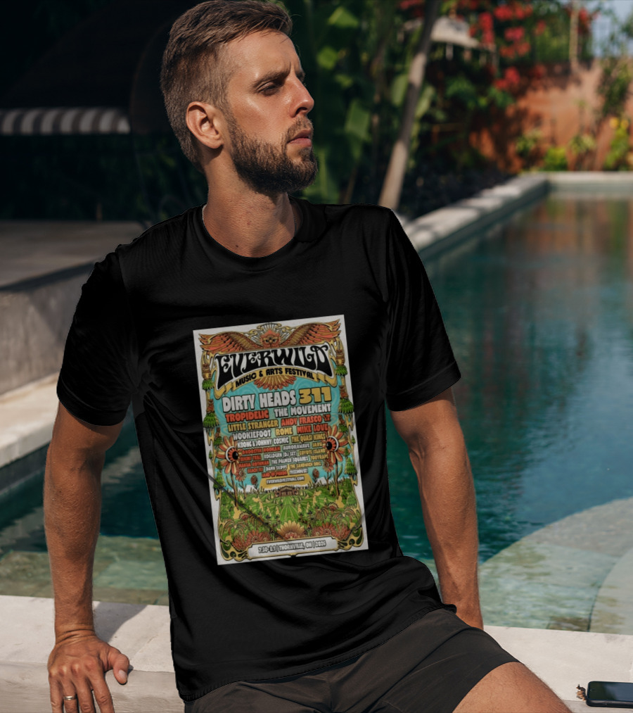 Everwild Music Arts Festival Dirty Heads 311 Tropidelic July August 2026 Thornville T-Shirt
