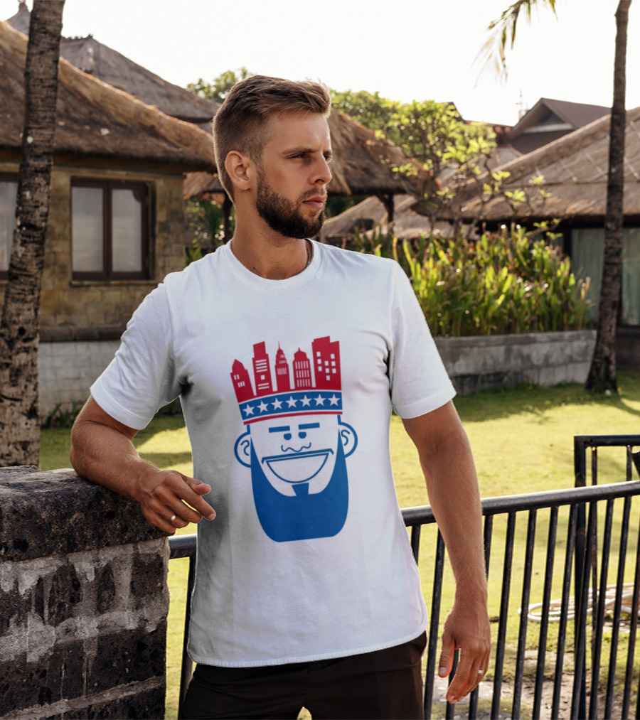 Lebron James Philadelphia 76ers Philly King Skyline Crown T-Shirt