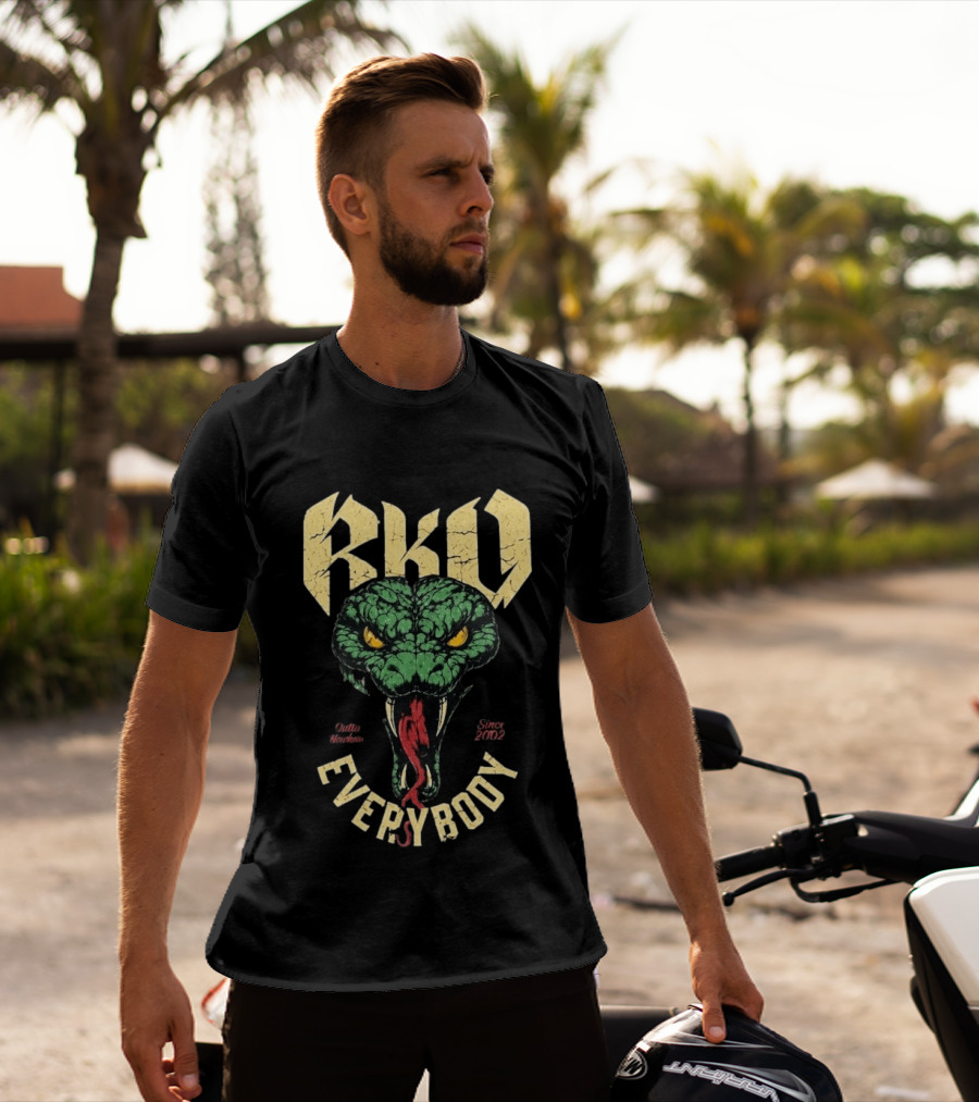 Randy Orton RKO Viper Outta Nowhere Everybody Since 2002 T-Shirt