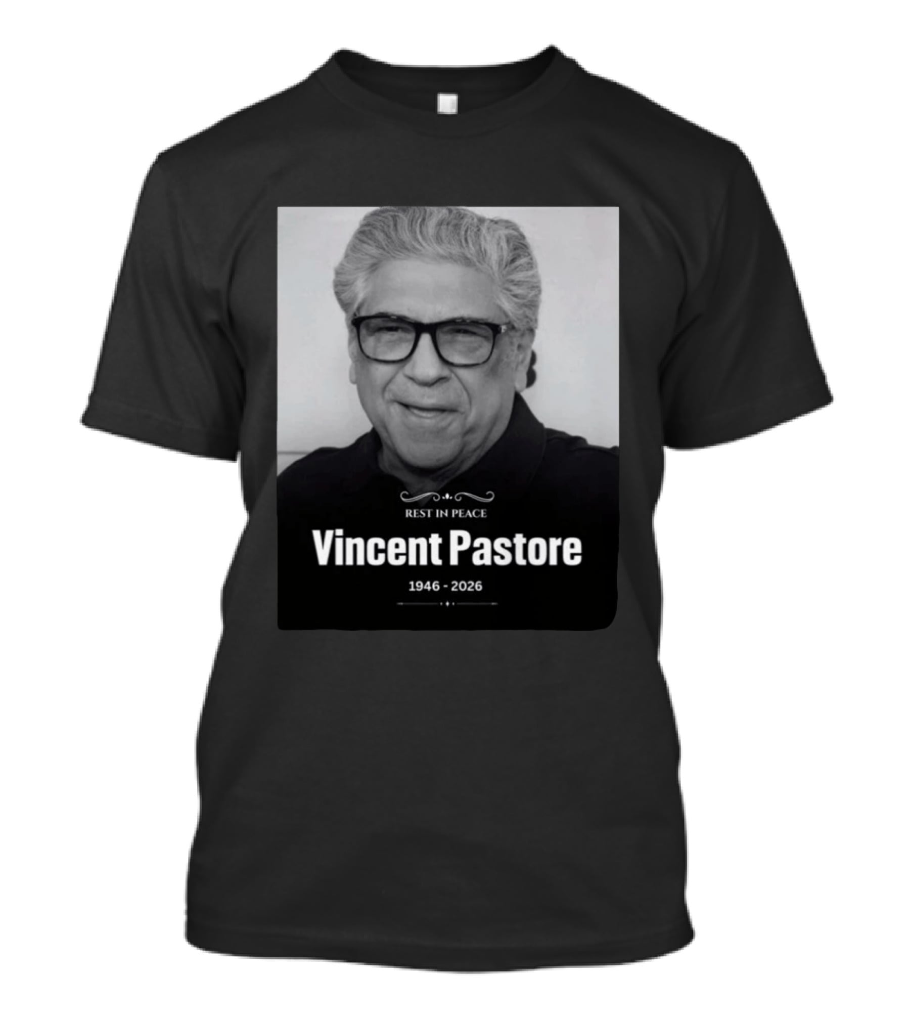 Vincent Pastore 1946 2026 Rest In Peace Memorial T-Shirt
