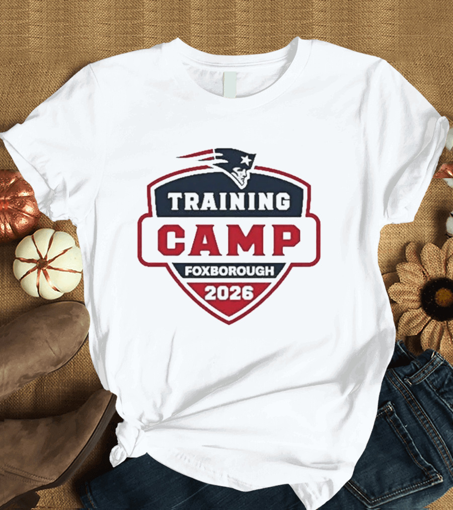 New England Patriots Training Camp Foxborough 2026 T-Shirt