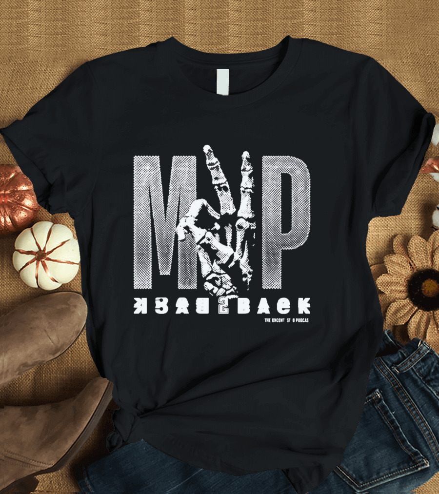 Shai Gilgeous Alexander MVP Back To Back 2025 2026 Oklahoma City Thunder NBA Skeleton Hand T-Shirt