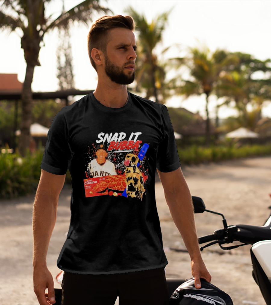 Snap It Bubba San Francisco Giants Lean Cuisine Spaghetti T-Shirt