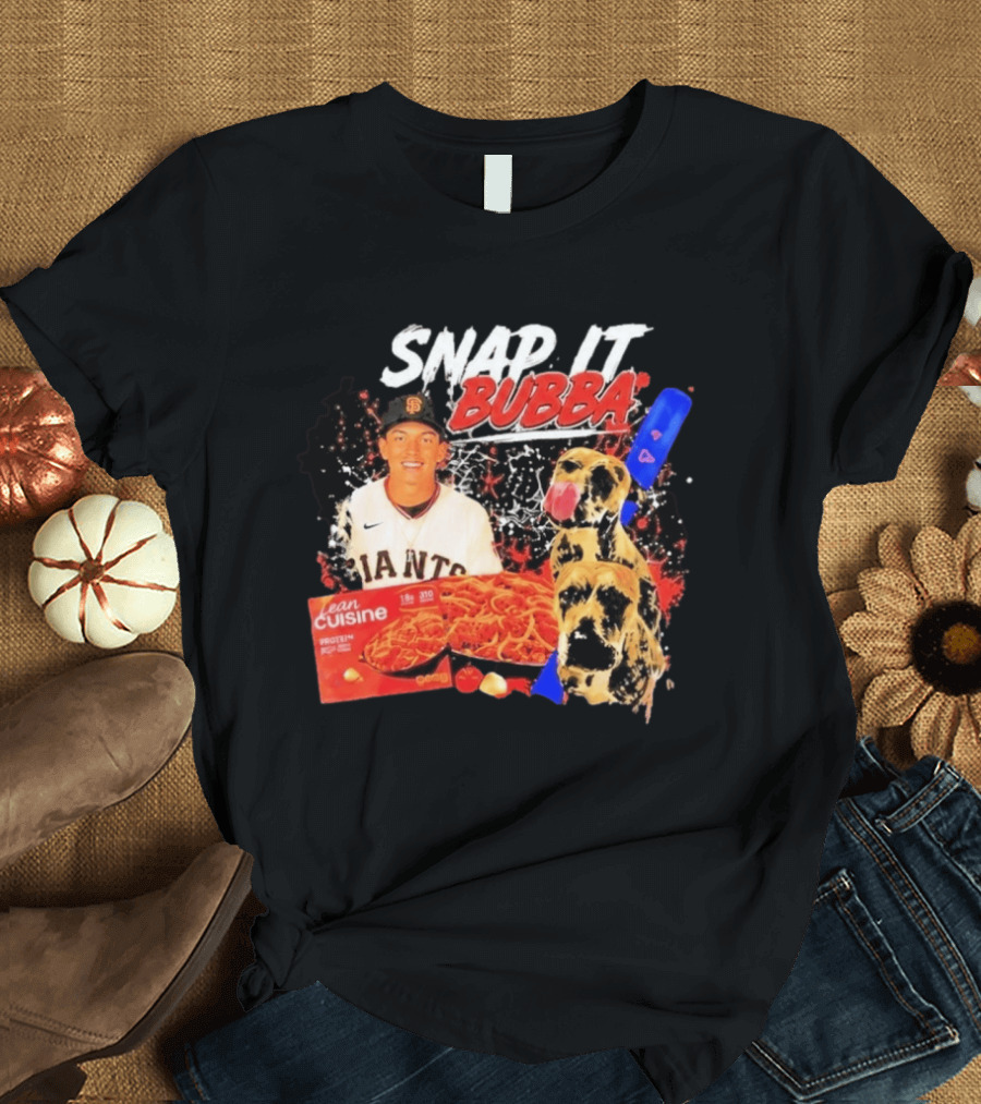 Snap It Bubba San Francisco Giants Lean Cuisine Spaghetti T-Shirt