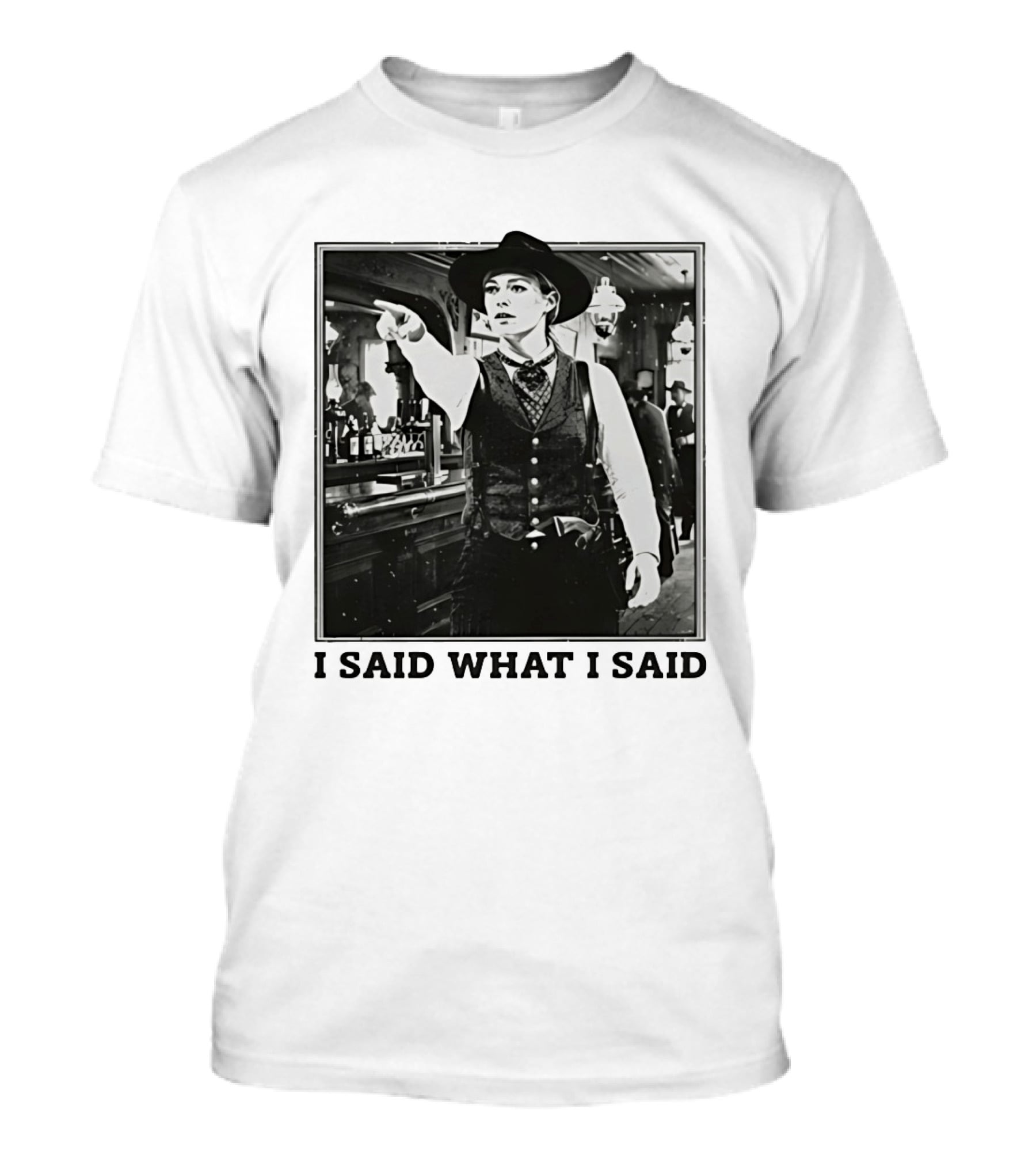 Sophie Cunningham Cowgirl I Said What I Said Indiana Fever T-Shirt
