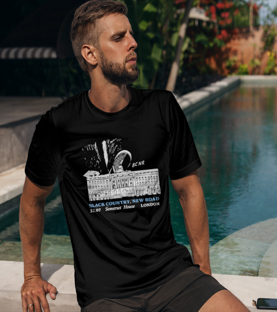 Black Country New Road BCNR Somerset House 22.07 London T-Shirt