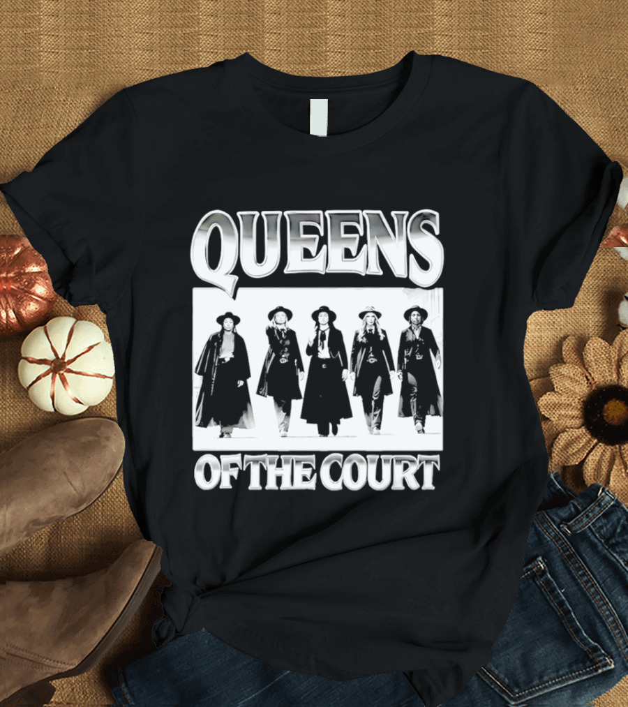 Queens Of The Court Western Fashionista Empowerment T-Shirt
