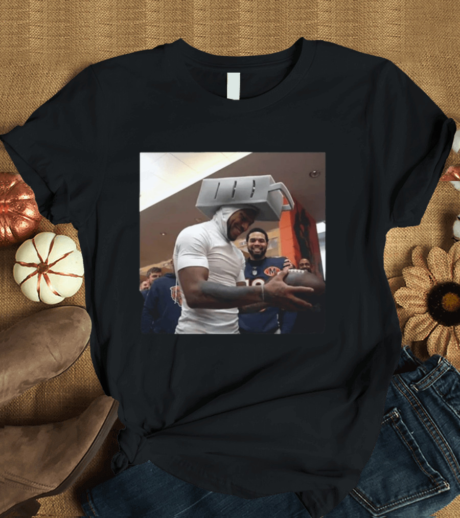DJ Moore Cheese Grater Hat Fun Moment T-Shirt