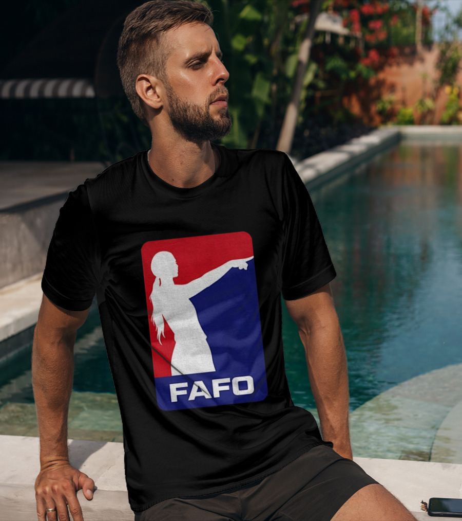 Sophie Cunningham FAFO Pointing Indiana Fever WNBA Fan T-Shirt