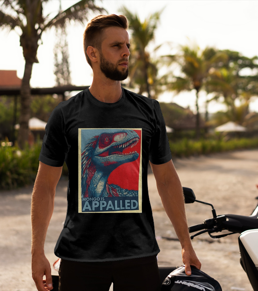 Dungeon Crawler Carl Mongo Is Appalled Dinosaur T-Shirt