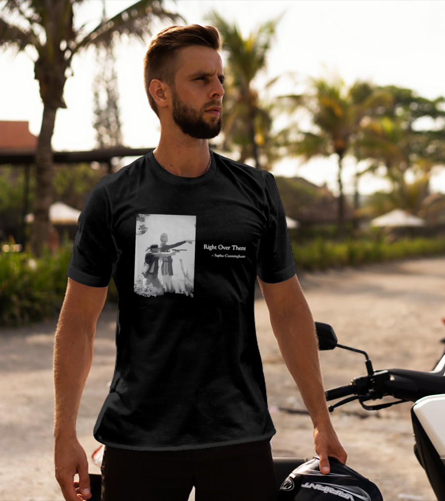 Right Over There Sophie Cunningham Vintage Western Scene T-Shirt