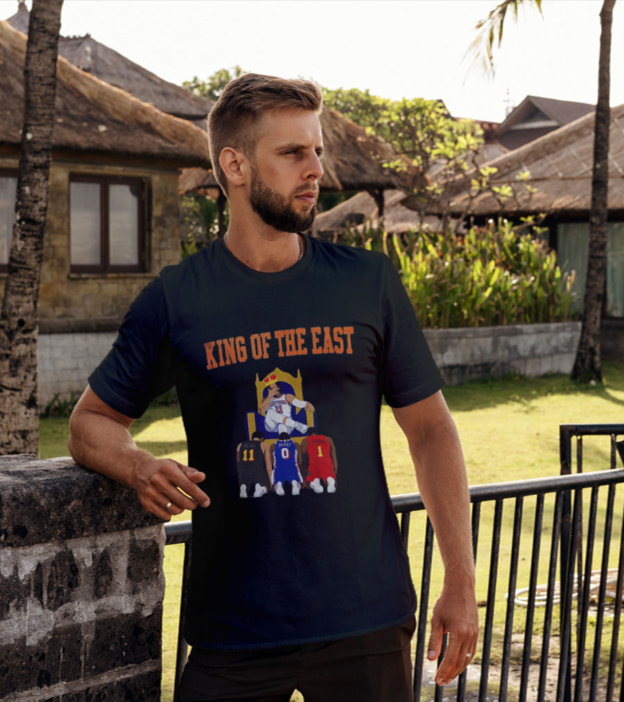 New York Knicks Jalen Brunson King Of The East NBA Basketball T-Shirt