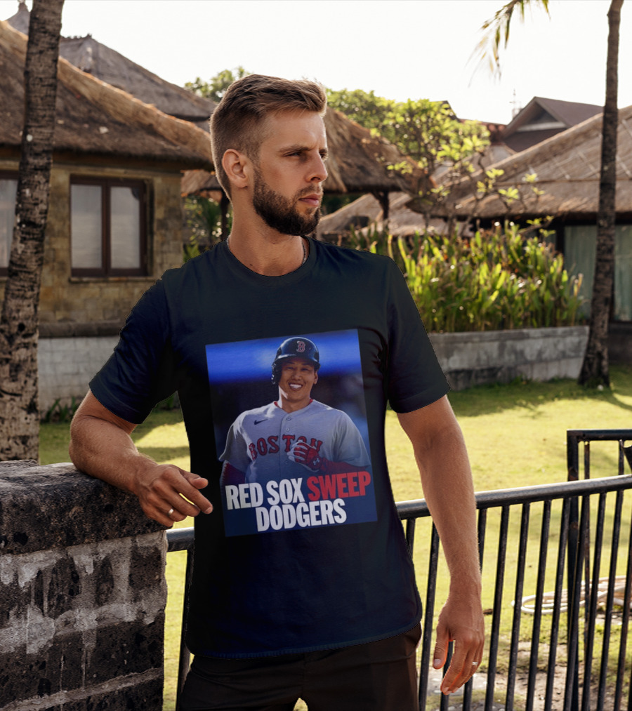 Boston Red Sox Sweep Dodgers Victory Celebration 2026 T-Shirt