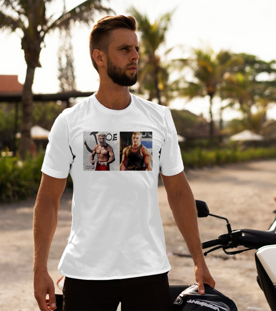 Joe Alexander Volkanovski Crossover MMA Fighter And Game Character Image T-Shirt