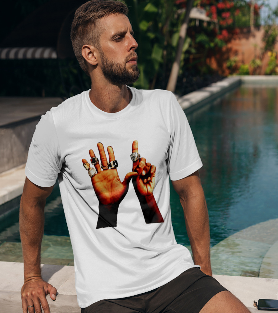 Carlos Alcaraz Championship Rings NBA Jordan Rolex Iconic Hands T-Shirt