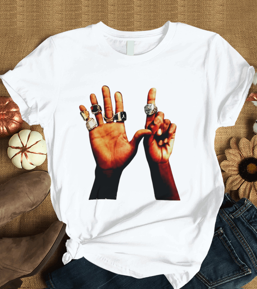 Carlos Alcaraz Championship Rings NBA Jordan Rolex Iconic Hands T-Shirt