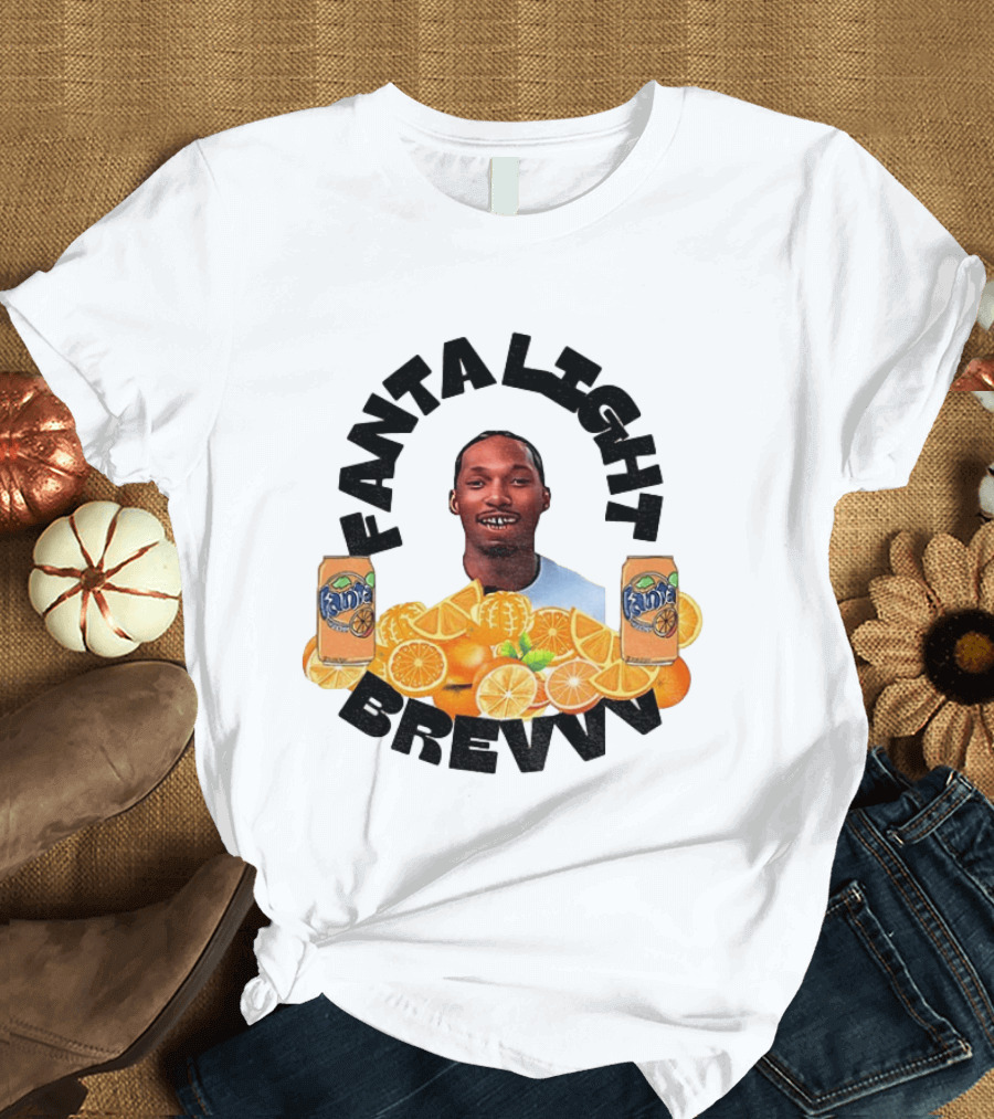Fanta Light Brev Meme Orange Slices Cans T-Shirt