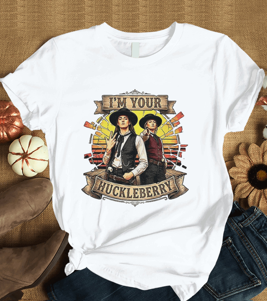 I'm Your Huckleberry Sophie Cunningham Cowgirl Indiana Fever Basketball Western T-Shirt