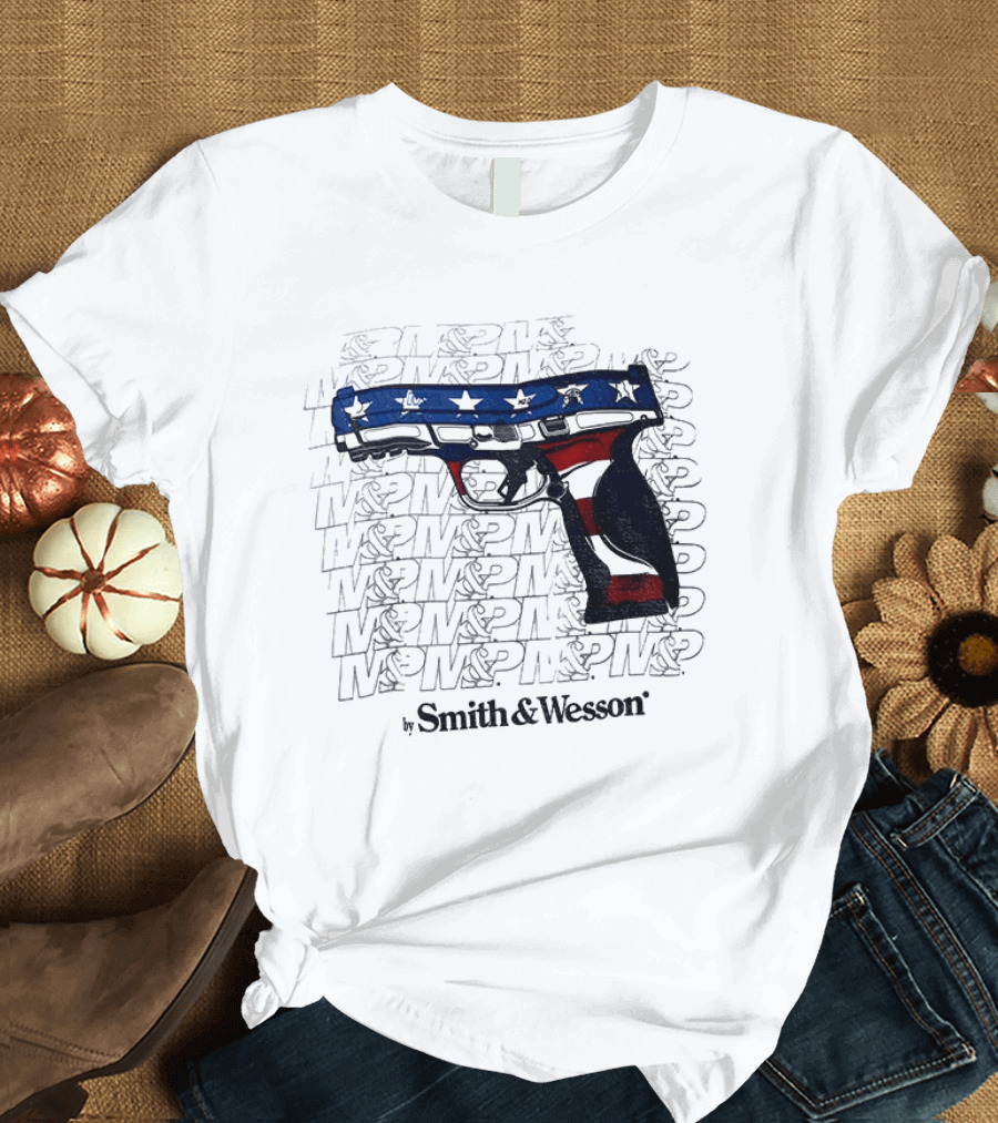 M P Monday By Smith And Wesson Stars And Stripes T-Shirt