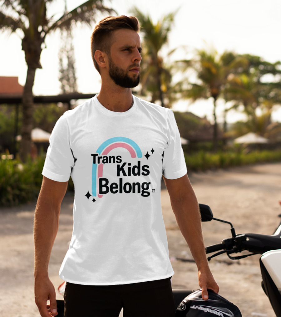 Minnesota Lynx Coach Cheryl Reeve Trans Kids Belong T-Shirt