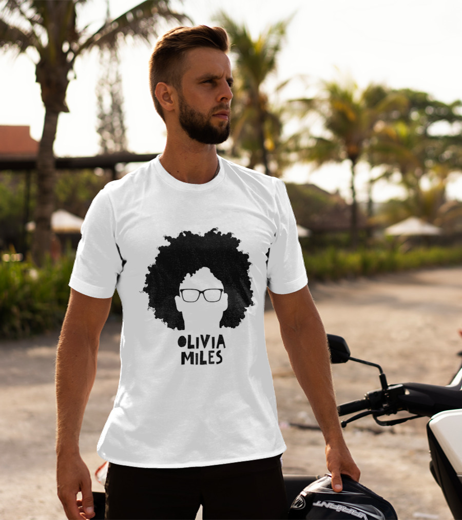 Olivia Miles Afro Glasses Icon WNBA Minnesota Lynx 2026 T-Shirt