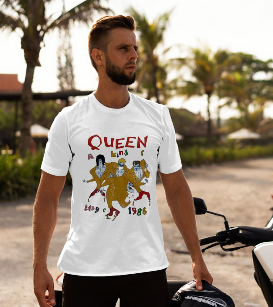 Queen A Kind Of Magic Tour 1986 Anniversary T-Shirt