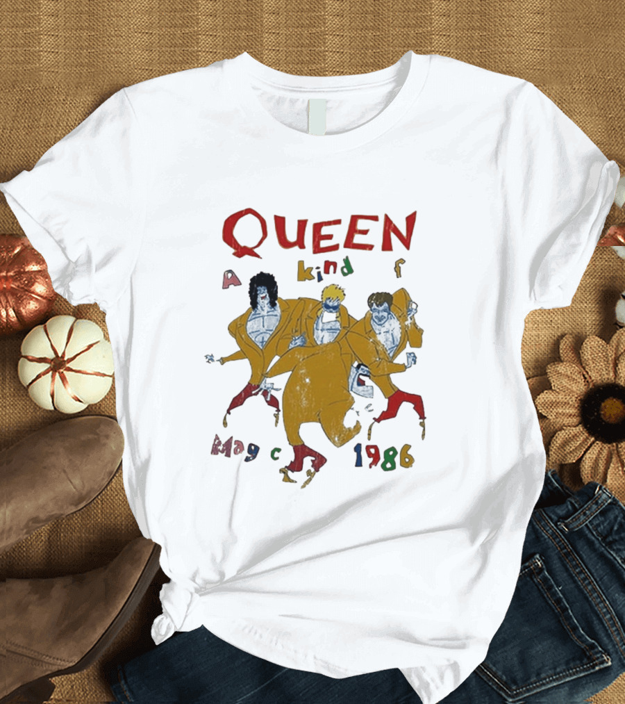 Queen A Kind Of Magic Tour 1986 Anniversary T-Shirt