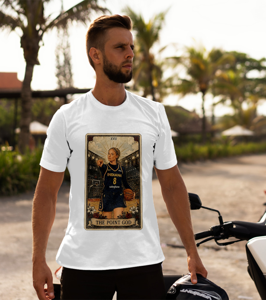 Sophie Cunningham Indiana The Point God XVII Tarot Card Basketball 8 T-Shirt