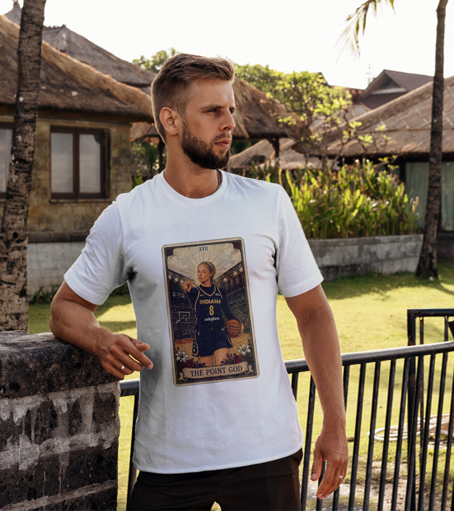 Sophie Cunningham Indiana The Point God XVII Tarot Card Basketball 8 T-Shirt
