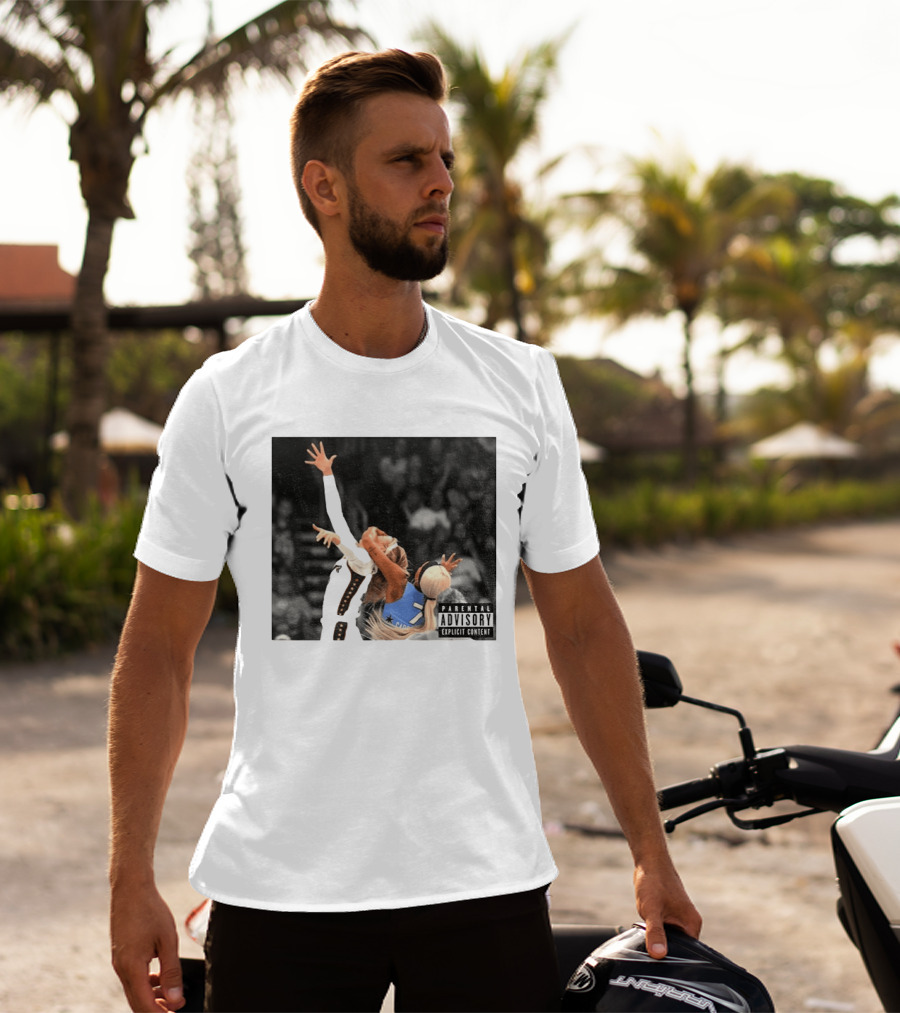 Stand With Sophie Parental Advisory Sophie Cunningham Vs DiJonai WNBA Moment T-Shirt