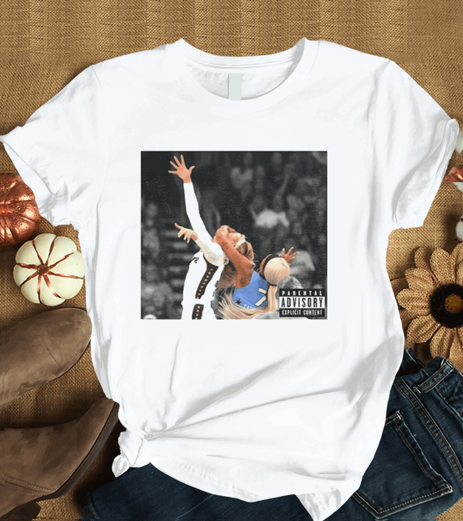Stand With Sophie Parental Advisory Sophie Cunningham Vs DiJonai WNBA Moment T-Shirt