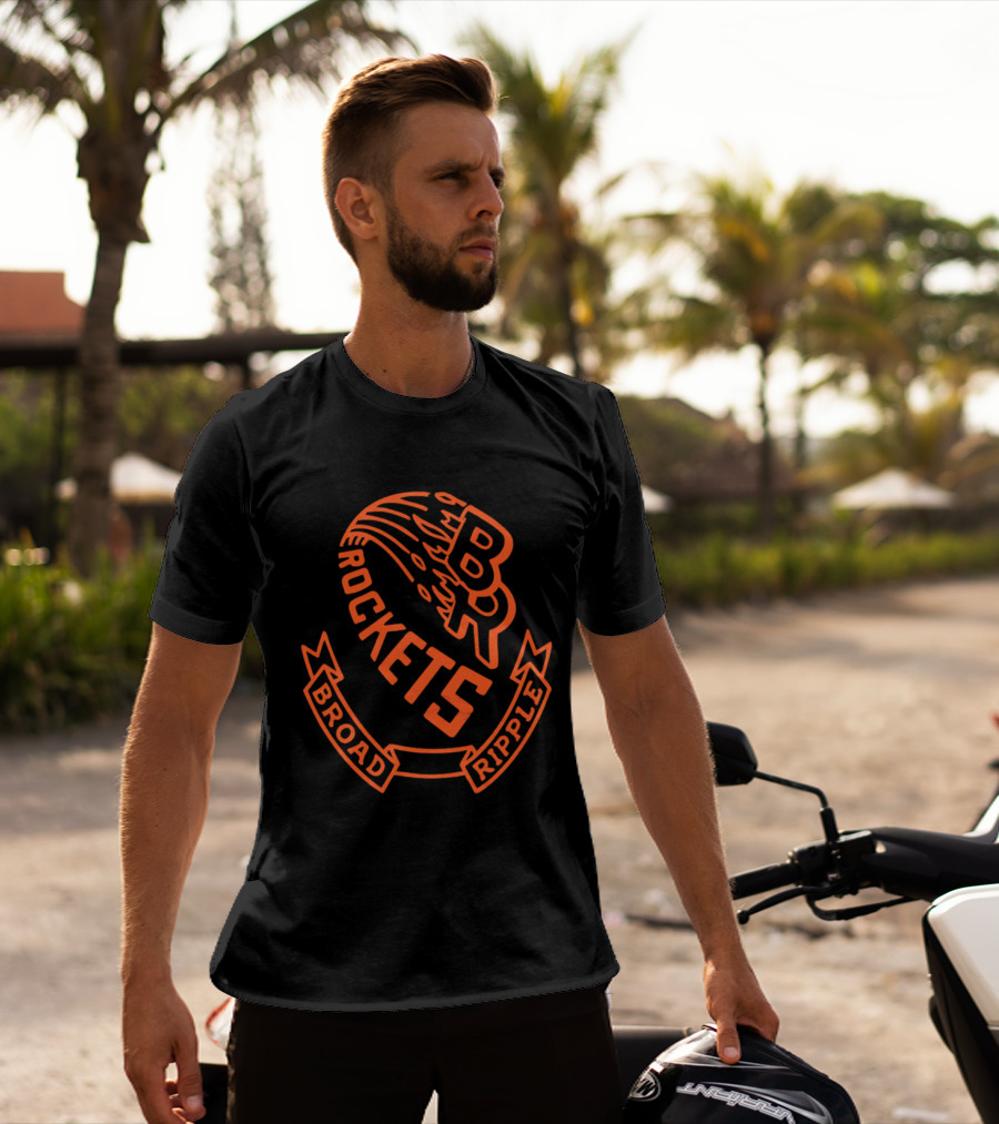 Broad Ripple Rockets BR T-Shirt