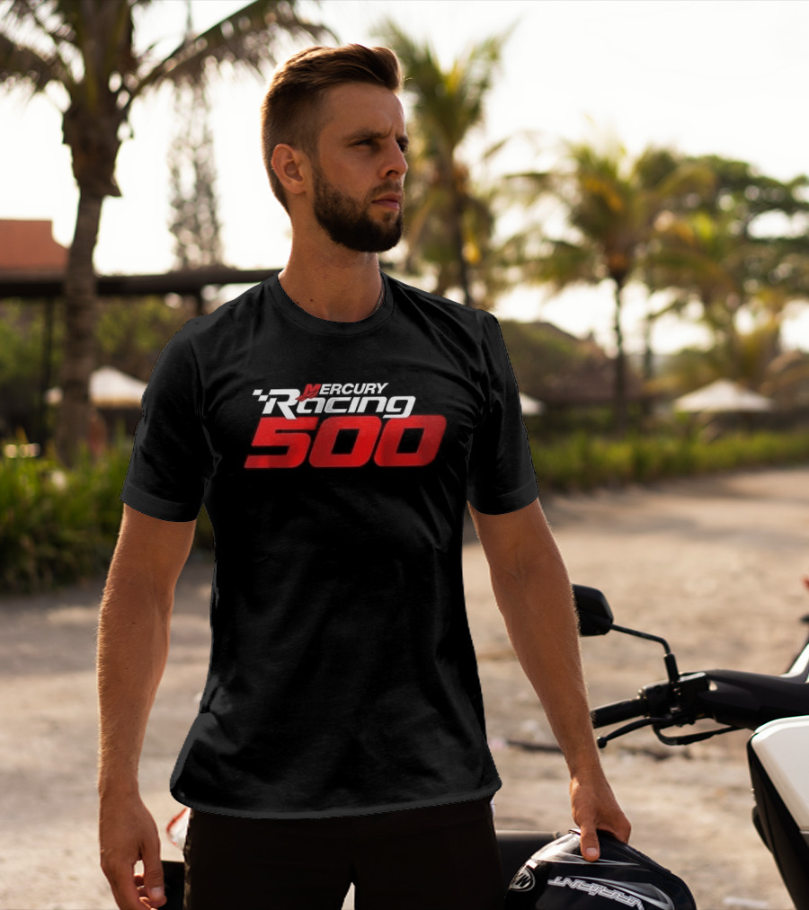 Mercury Racing 500 High Performance Speedboat Racing Men's T-Shirt